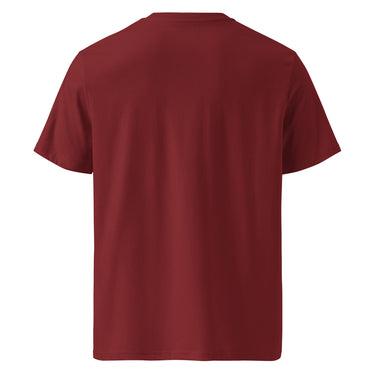 Essential Minimalist Red Unisex organic cotton t-shirt