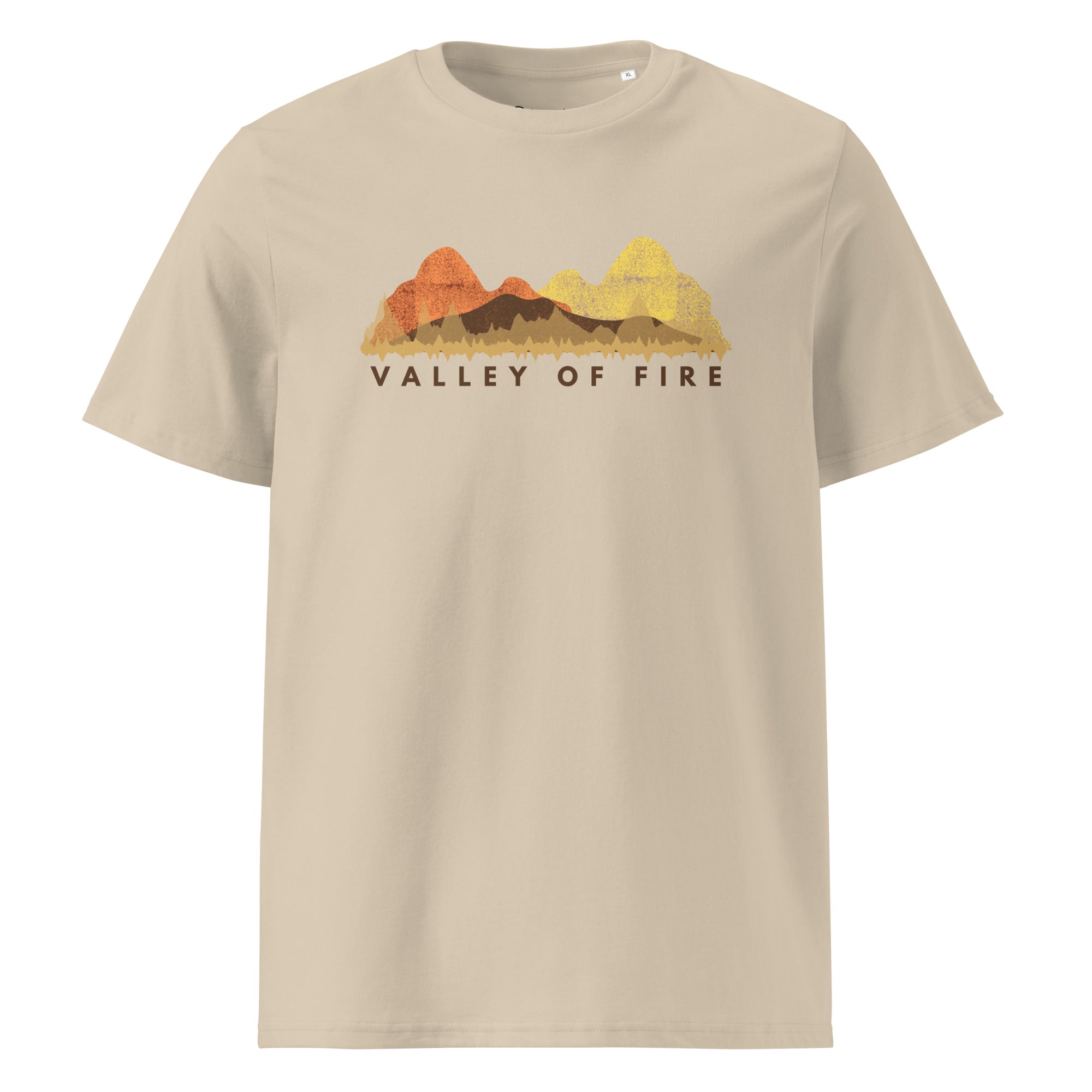 Racrabbit Valley of Fire Unisex organic cotton t-shirt